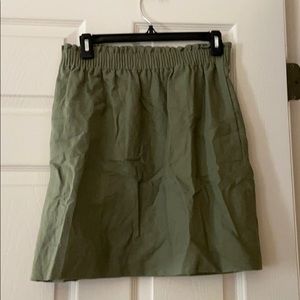 J Crew Elastic Waist Skirt